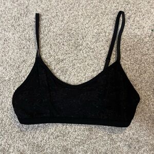 Forever 21 Black Lace Bralette Top
